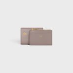 COMPACT WALLET WITH COIN TRIOMPHE IN SHINY CALFSKIN PEBBLE - Image 6